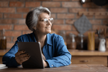 Woman Studying Dutch Online