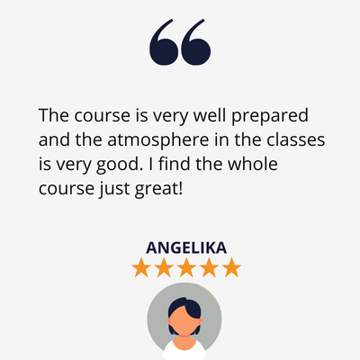 Good Review of student Angelika